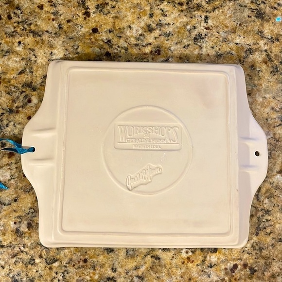 Cookie Mold Workshops OF Gerald E. Henn Fruit And Floral 9 Square Stoneware - Picture 2 of 14